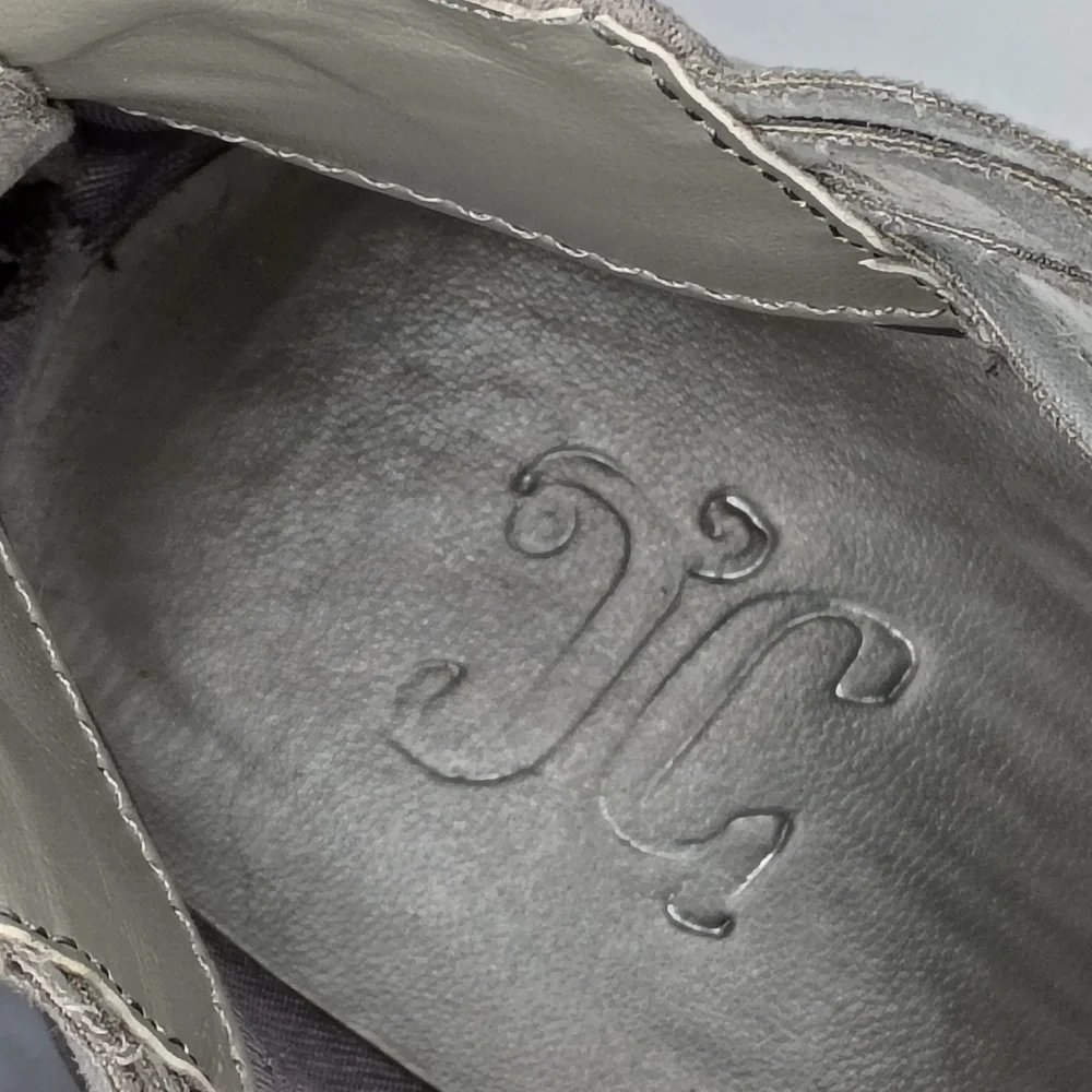 Journee Collection Jeni Gray Faux Suede Ankle Boots Size 11 - Picture 7 of 9